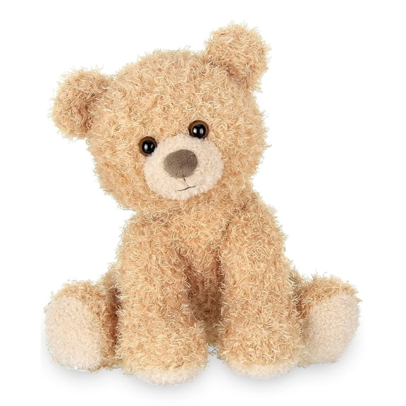 Bearington Curlie Plush Teddy Bear Stuffed Animal, 10.5 Inch
