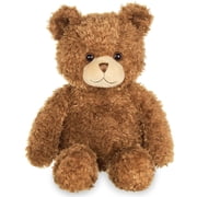 Bearington Eddie Teddy Bear Stuffed Animal - 15 Soft, Cuddly, and Classic Brown Bear Plush Toy with Floppy Body - Adorable Teddy Bears for Baby Gift for Kids, Plush Collectors, and Nursery D cor
