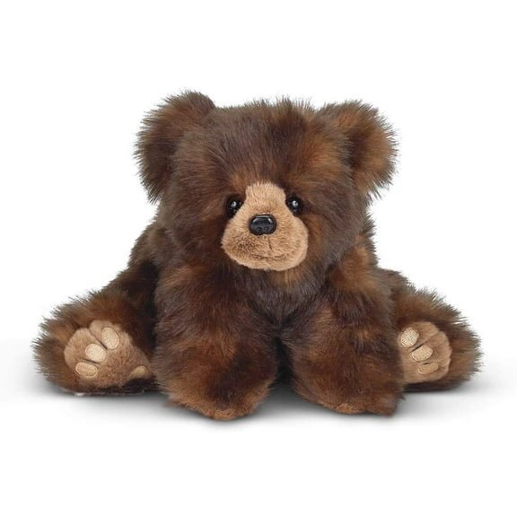 Bearington Huggy Ben Plush Stuffed Animal Brown Grizzly Bear, 19"