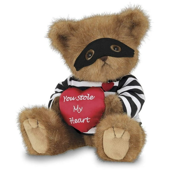 Bearington Lawless Lover The Valentine's Day Teddy Bear, 10 Inch Valentine's Day Stuffed Animal, Ideal for Valentine's Gift Teddy Bear for Kids & Girlfriends