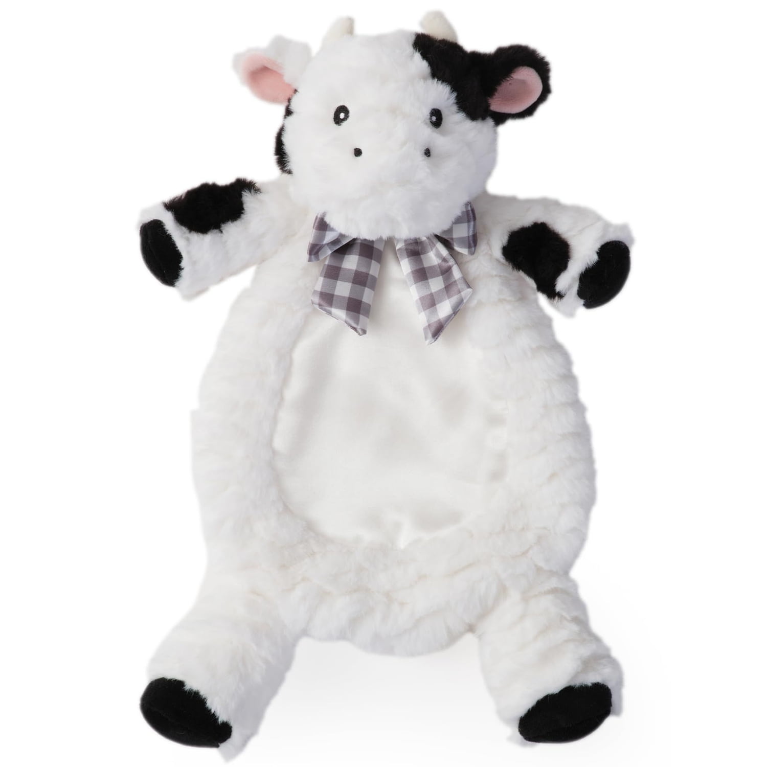 Bearington Lil Gilly 13 Inch Cow Security Blanket for Babies Cow Lovey Cow Loveys for Babies Walmart Business Supplies