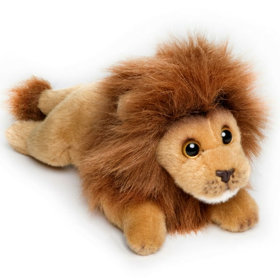 Bearington Lil' Prince Small Plush Stuffed Animal Lion, 9 inches