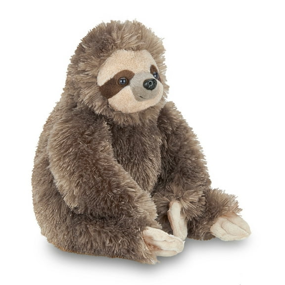 Bearington Lil' Speedy Small Plush Stuffed Animal Three Toed Sloth, 6.5 inches