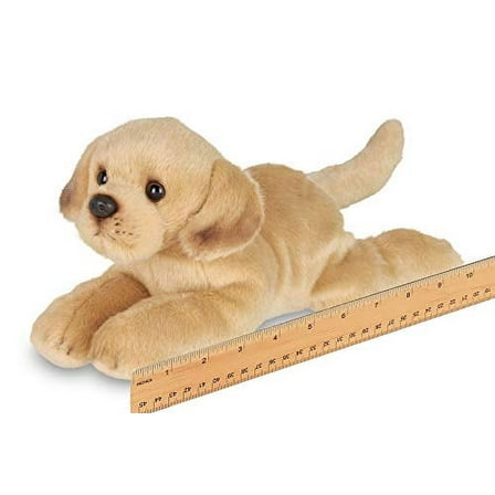 Bearington Lil Tanner Small Plush Yellow Labrador Retriever Stuffed Animal Puppy Dog, 8 inch Child