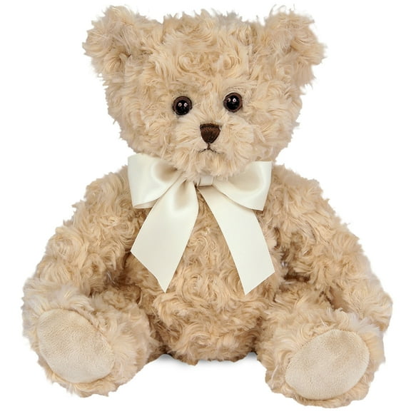 Bearington Collection Lil' Tate Teddy Bear Stuffed Animal 12 In - Teddy Bears Plushies - Old Fashioned, For Ages 3-14