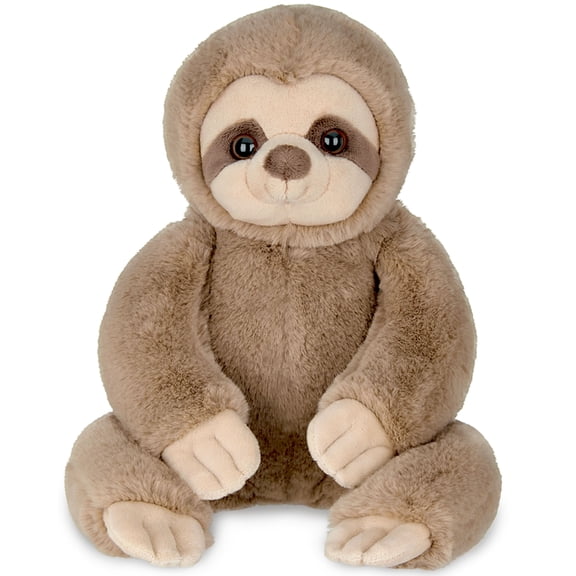 Bearington Sammy Plush Sloth Stuffed Animal, 15 Inches