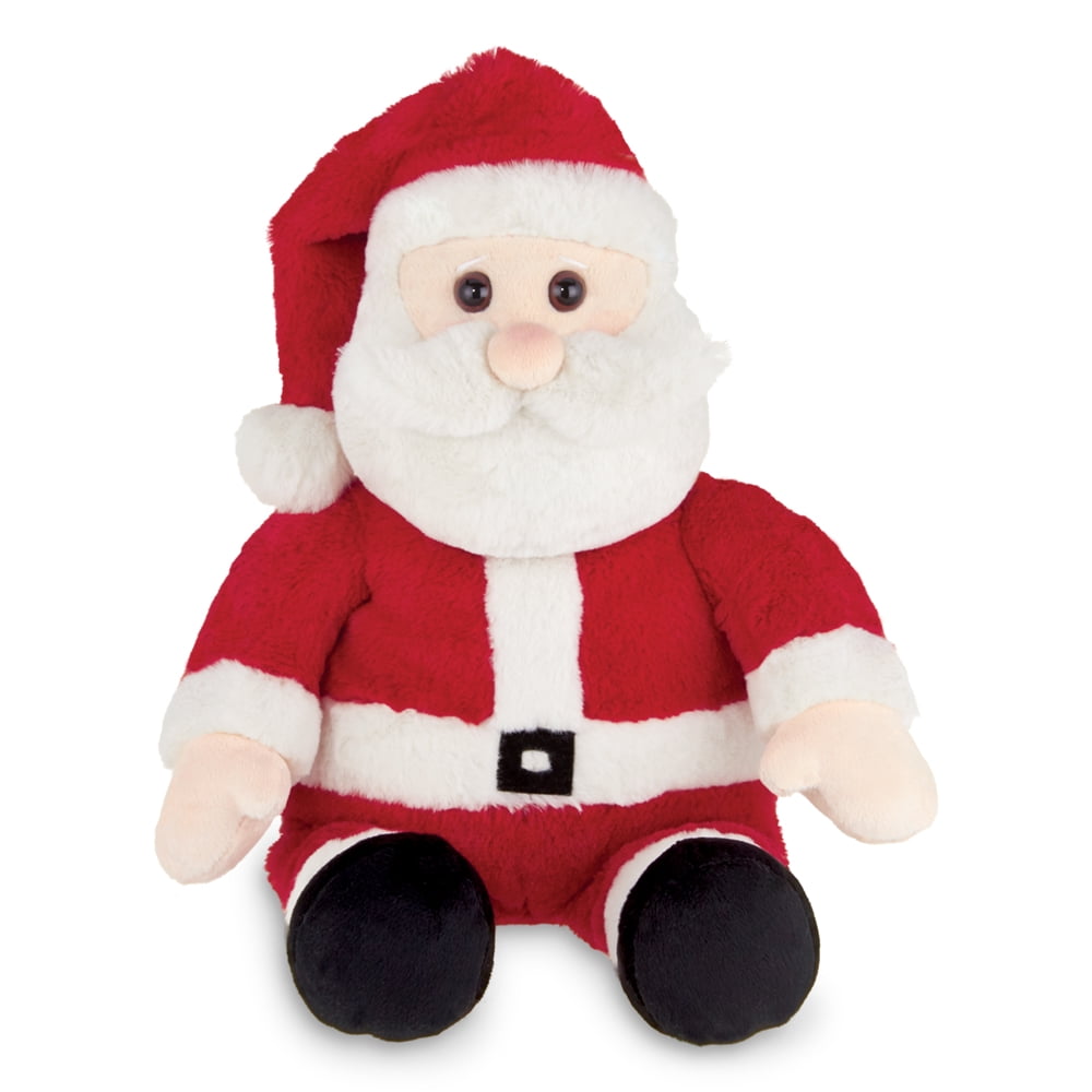 Bearington 16" Red and White Santa Claus Plush Toy