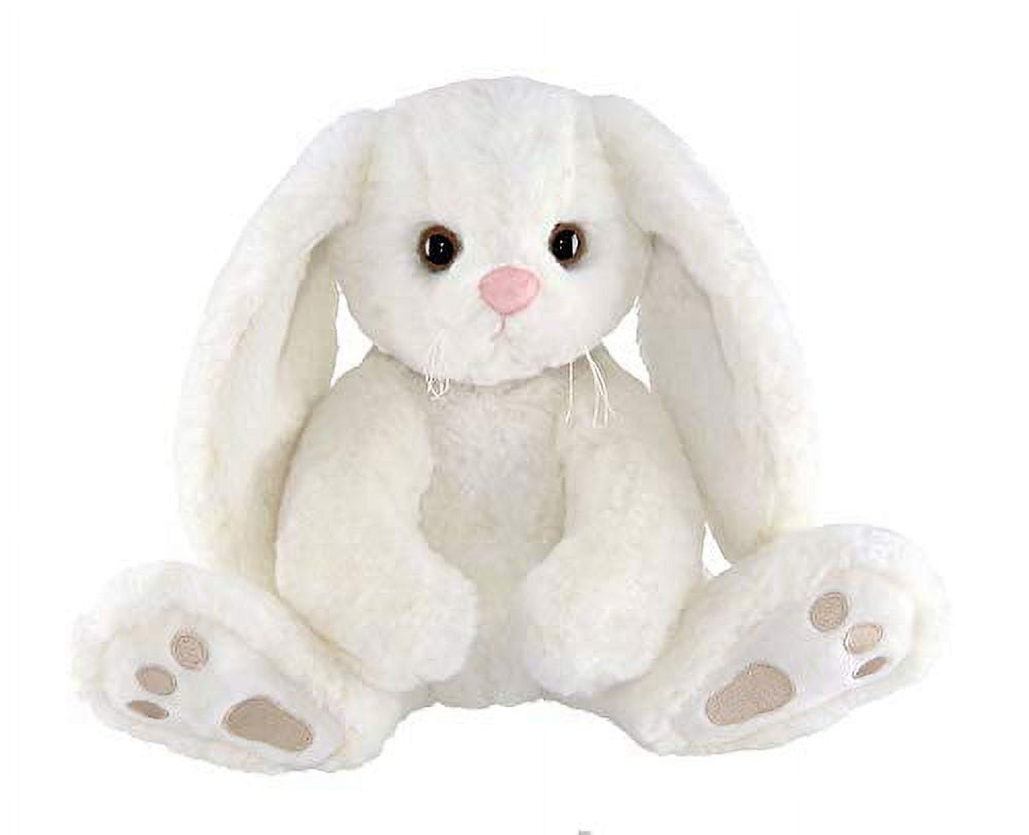 Bearington Whiskers White Plush Stuffed Animal Bunny Rabbit Adorable Soft and Cuddly Great Gift for Bunny Lovers of All Ages Birthdays Holidays and Special Occasions 10.5 inches Walmart