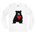 thumbnail image 1 of Bearish Heart Long Sleeve T-Shirt, 1 of 5