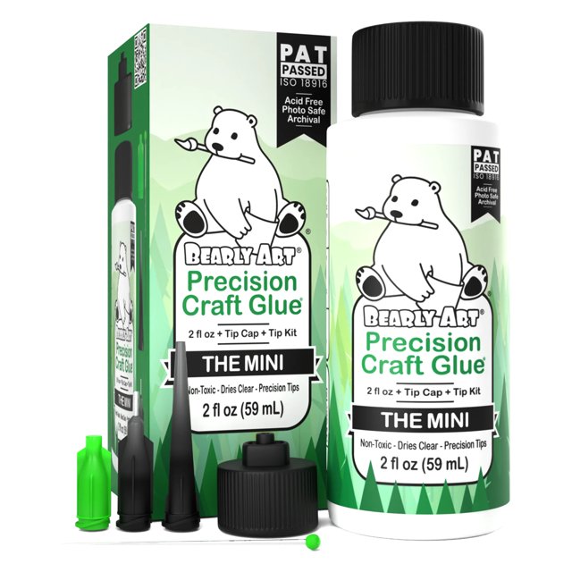 Bearly Art Precision Craft Glue The Mini
