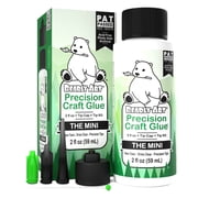 Bearly Art Precision Craft Glue The Mini, Clear Fast-Dry, 2 fl oz