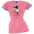 thumbnail image 1 of Bearly Asleep Women's Pajama Ringer T-Shirt - Medium, 1 of 1