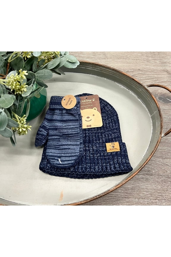 Bearpaw 2-4T Hat Mittens Sets