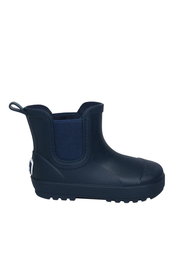 BEARPAW Youth Chelsea Rain Boots Navy Size 12 | Kids Rain Boots | Comfortable & Lightweight Rain Boots for Kids