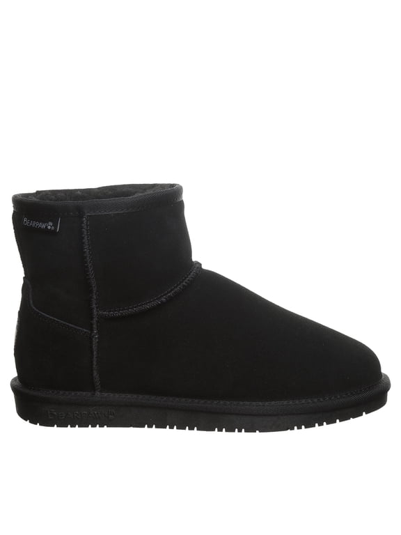 Women's Demi Black Boot Size 5 | Women's Boot | Women's Slip On Boot | Comfortable Winter Boot