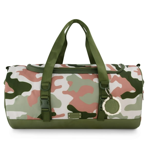 Bearpaw Duffel Gym Bag - Carry on Bag for Workout, Sports, Overnight, Travel Essentials and Weekender Bags for Women/Men - Perfect Travel Duffle Bag, Camouflage