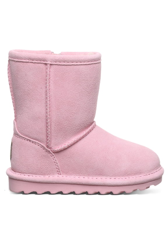 Elle Toddler Prism Pink Size 7 | Kid's Slip-On Boot with Zipper for Easy Wear | Comfortable Winter Boot for Kids