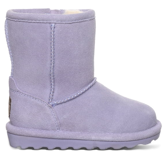 BEARPAW Elle Toddler Persian Violet Size 8 | Kid's Slip-On Boot with Zipper for Easy Wear | Comfortable Winter Boot for Kids
