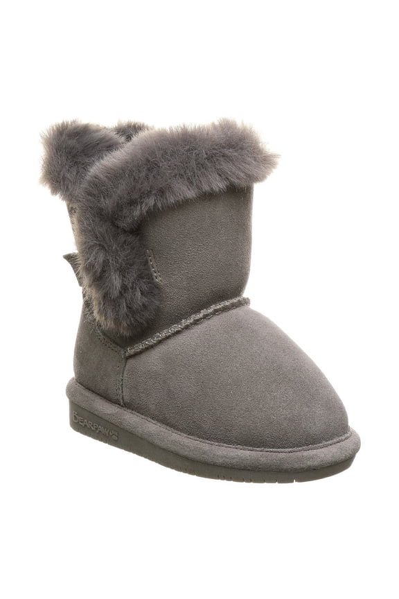 Gray Fog Betsey Toddler Boots, Size 11