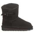thumbnail image 1 of BEARPAW Isabelle Toddler Black Size 12 | Toddler's Boot Classic Suede | Kid's Pull On Boot | Comfortable Winter Boot, 1 of 8