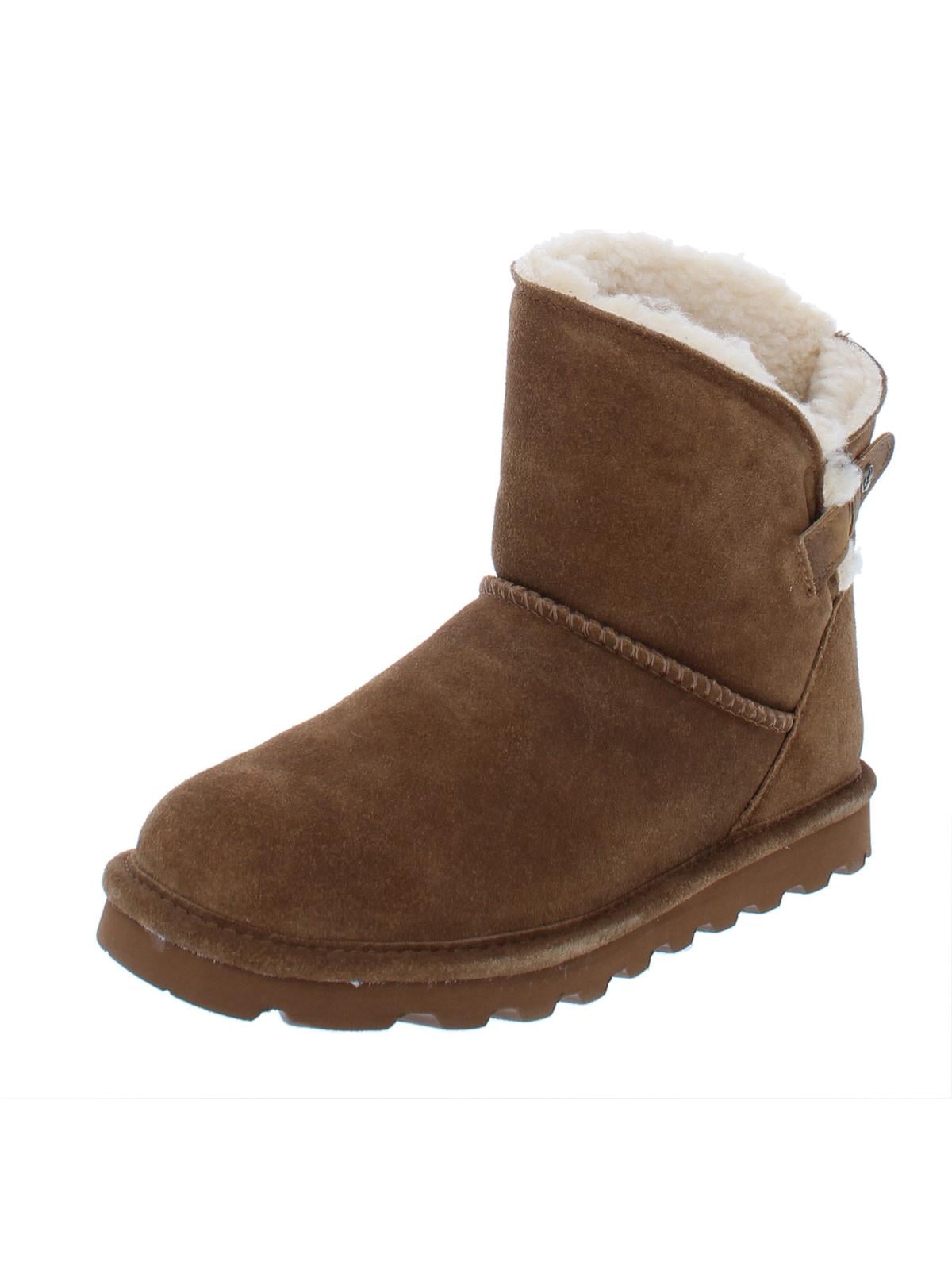 Bearpaw Margaery Women's Suede Faux Wrap Waterproof Winter Boots