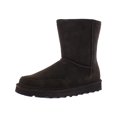 Bearpaw Mens Brady Suede Sheepskin MidCalf Boots