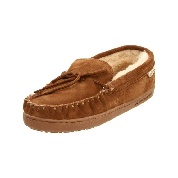 Bearpaw Mens Suede Lined Moccasins