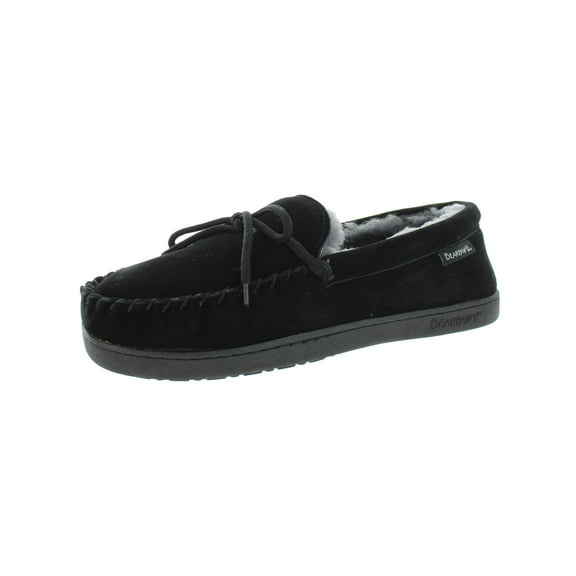 Bearpaw Mens Suede Lined Moccasins