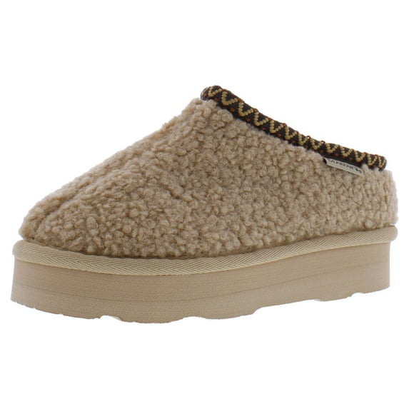 Bearpaw Snuggle Martis GS Girls Shoes Size 7, Color: Ice Coffee Solid