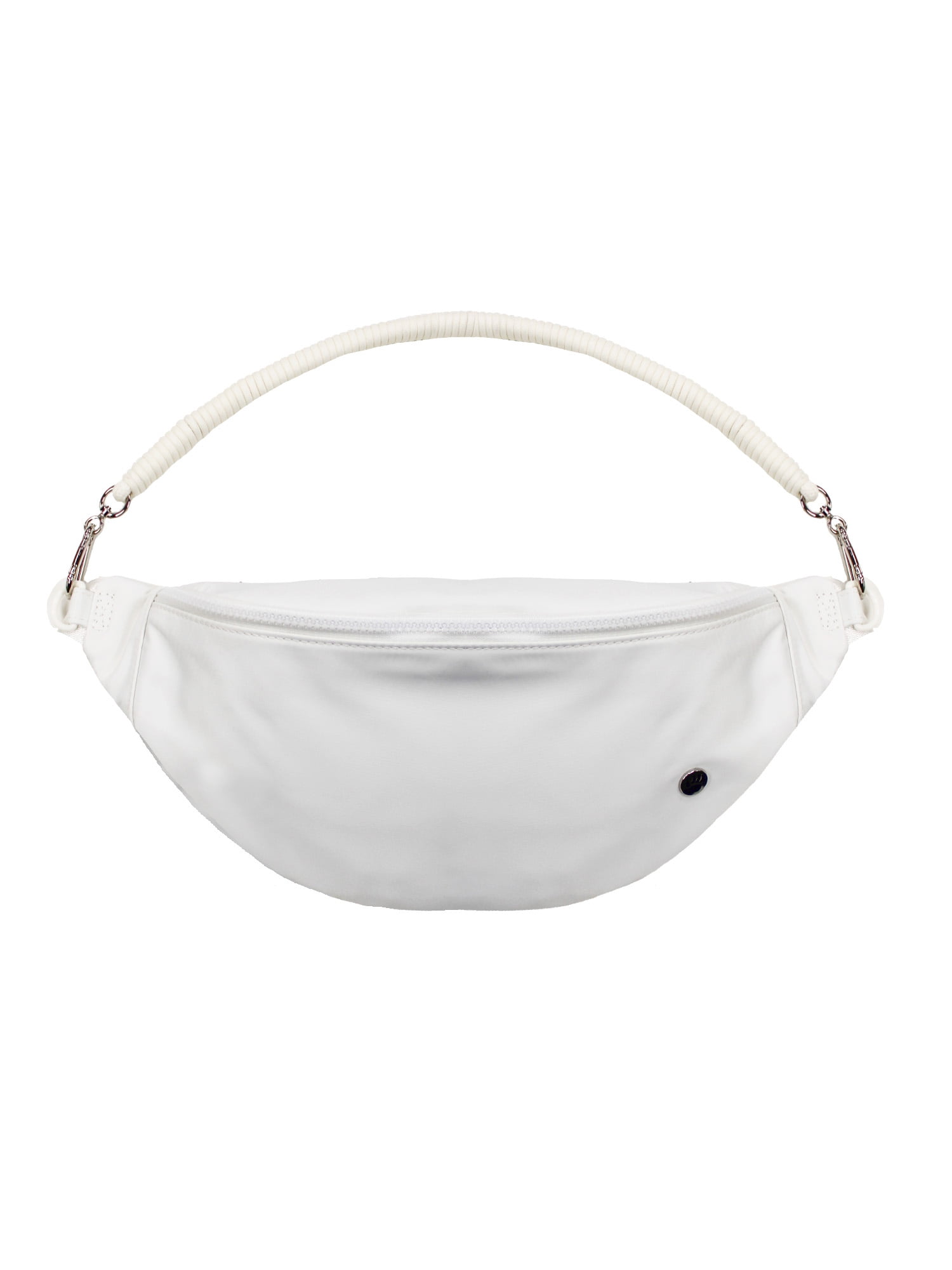 Bearpaw Unisex Sporty Nylon Belt Bag, Ivory