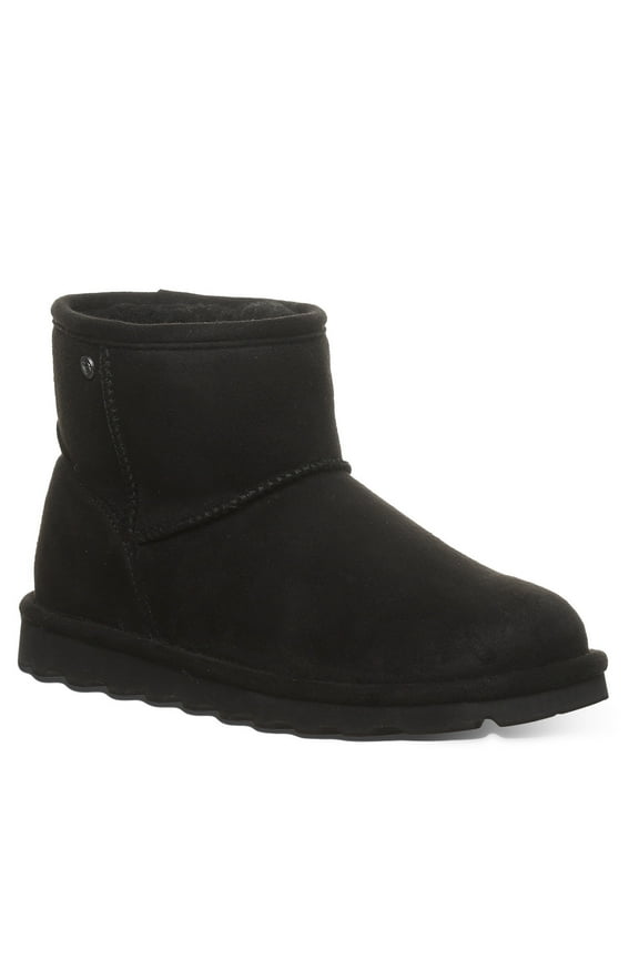 Women's Alyssa Vegan Black Size 6 | Women's Ankle Boot | Women's Slip On Boot | Comfortable Winter Boot Women's Black II Alyssa Vegan Boots
