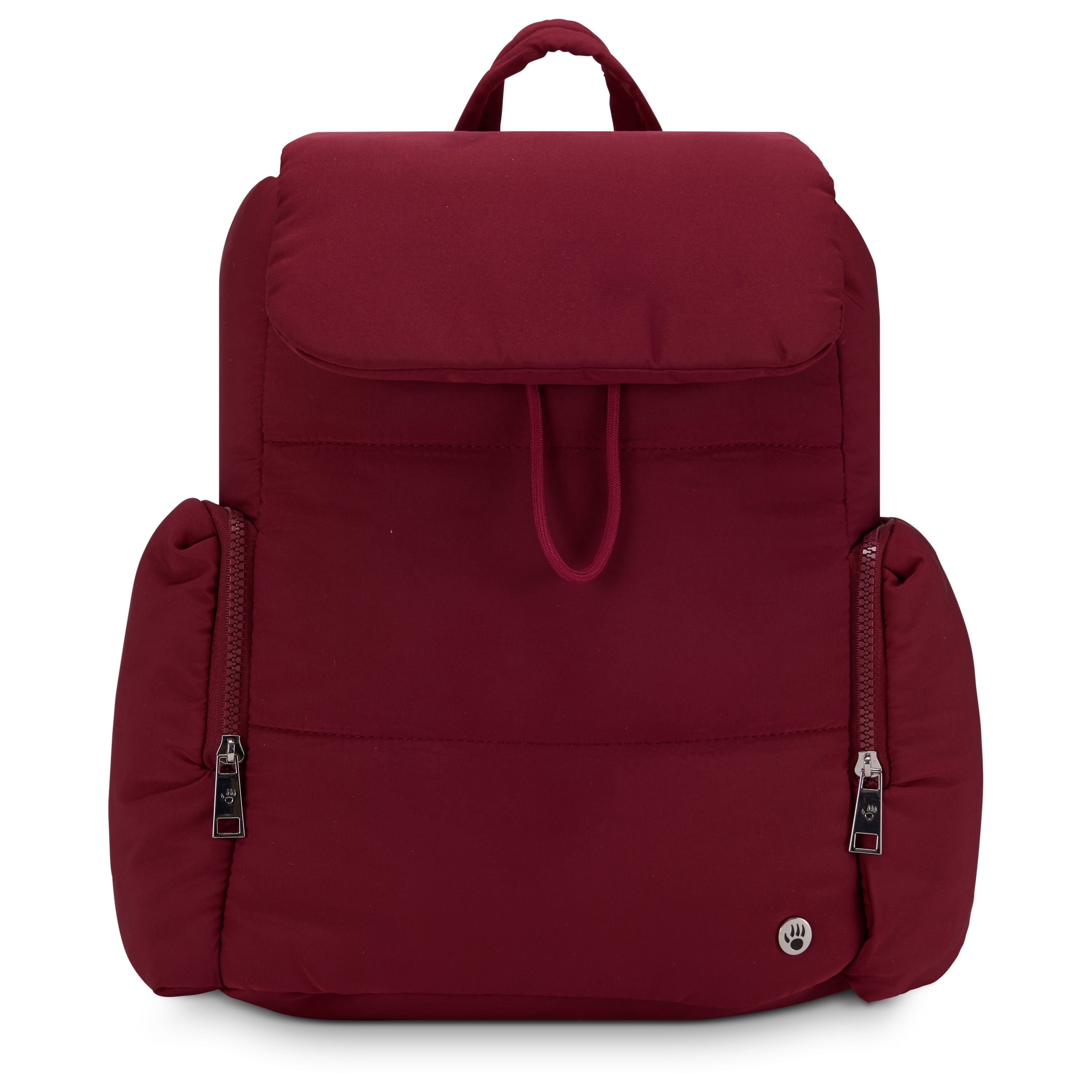Bearpaw Backpack - Puffy Quilted Bag Stylish and Comfortable Laptop Bag for Women, Perfect for Work, Travel & School