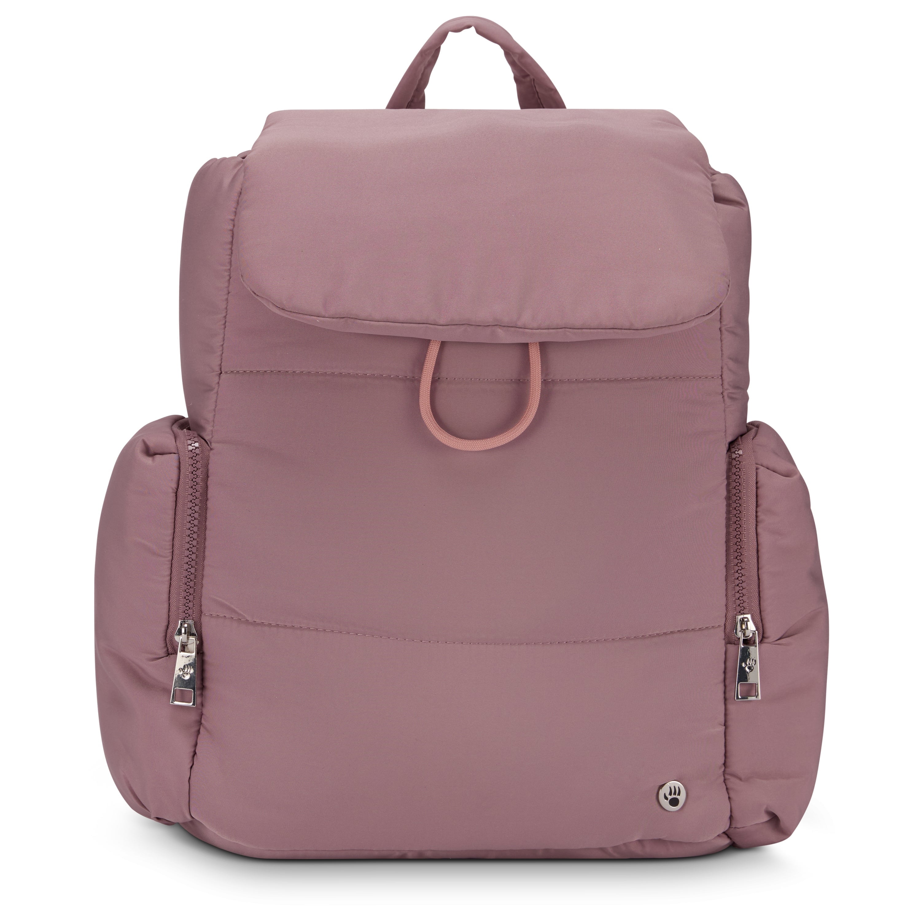 Bearpaw Backpack - Puffy Quilted Bag Stylish and Comfortable Laptop Bag for Women, Perfect for Work, Travel & School