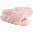 thumbnail image 1 of Bearpaw Women's Cozy Maxine Single Band Fuzzy Faux Fur Slippers, 1 of 4