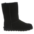thumbnail image 1 of BEARPAW Women's Elle Short Black Size 7 | Classic Suede Pull On Fashion Boot | Cozy Winter Boots for Women, 1 of 4