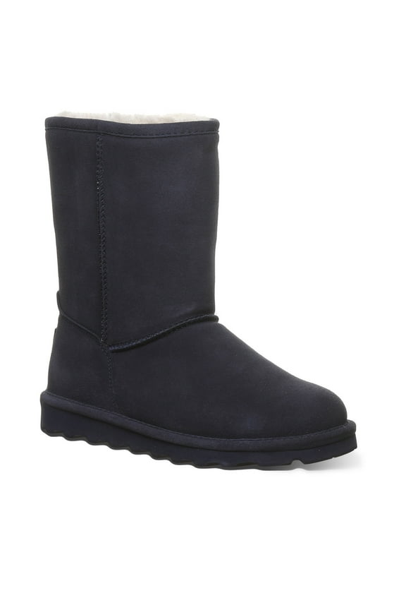 Women's Elle Short Cadet Size 7 | Women's Boot Classic Suede | Women's Slip On Boot | Comfortable Winter Boot Women's Cadet Elle Short Tall Boot Boots