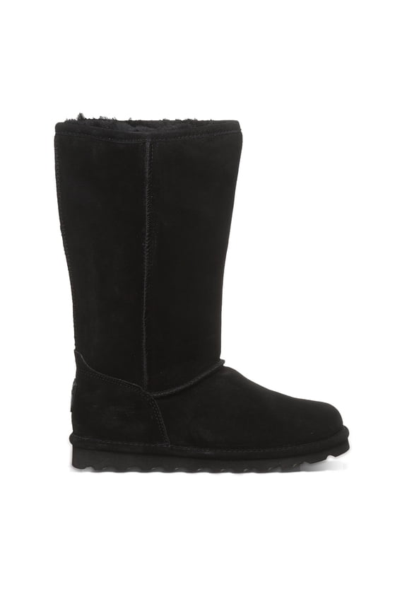 Women's Elle Tall Black Size 6 | Slip On Boots | Cozy & Comfortable Winter Boot for Women