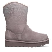 BEARPAW Womens Glam Platform Lo Cinder Size 7 | Womens Boot Classic Suede | Womens Pull On Boot | Comfortable Winter Boot