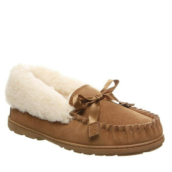 BEARPAW Women’s Indio Hickory Size 7 | Women’s Slippers | Women’s Shoes | Comfortable & Light-Weight Women's Hickory II Indio Slip-On