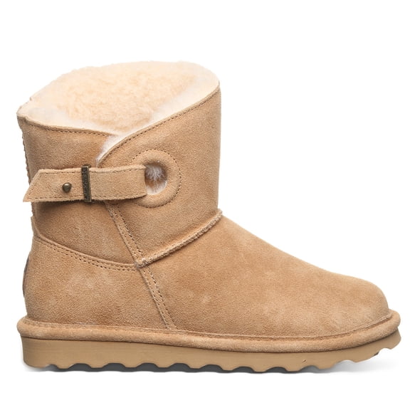 BEARPAW Women's Isabelle Iced Coffee Size 11 | Women's Boot Classic Suede | Women's Pull On Boot | Comfortable Winter Boot
