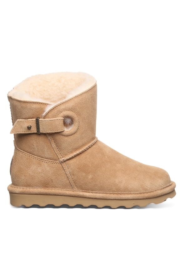Women's Isabelle Iced Coffee Size 11 | Women's Boot Classic Suede | Women's Pull On Boot | Comfortable Winter Boot