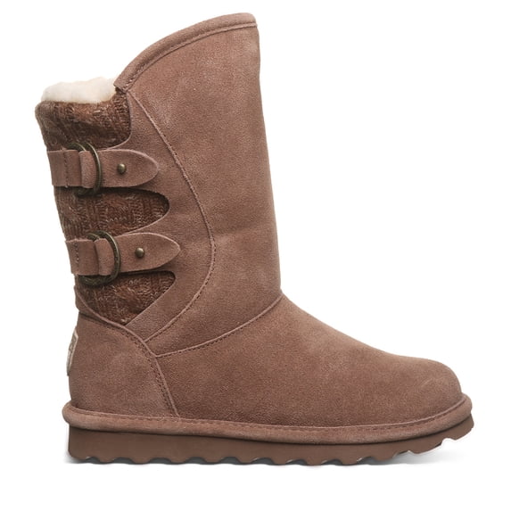 BEARPAW Women's Jenni Cocoa Size 11 | Women's Boot Classic Suede | Women's Pull On Boot | Comfortable Winter Boot