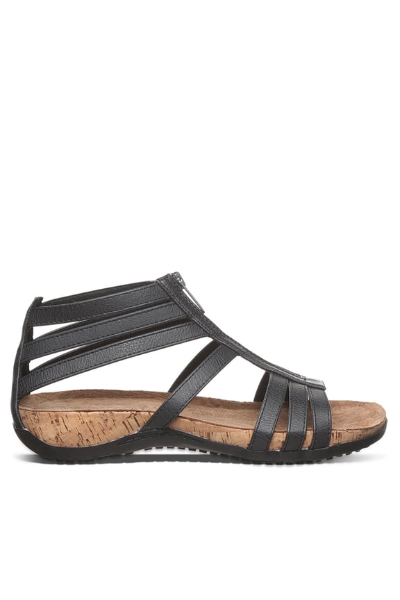 Women's Layla Black Size 8 | Women's Sandal | Women's Shoe | Comfortable & Lightweight