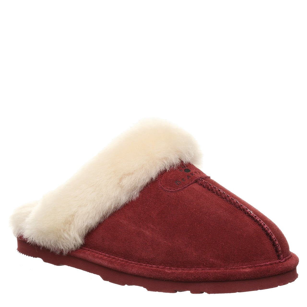 Pawz by Bearpaw Women s Mackenzie Suede Scuff Slipper Walmart