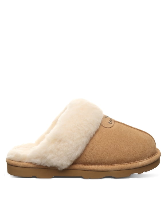 Women's Loki Iced Coffee Size 8 | Soft Suede Indoor & Outdoor Slippers | Comfortable & Lightweight Footwear for Women