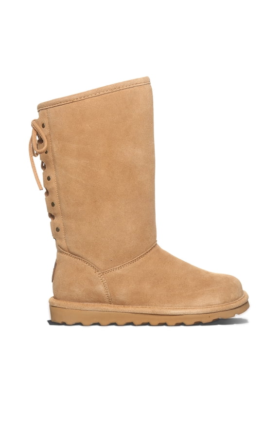 Women's Lydia II Iced Coffee Size 5 | Women's Boot Classic Suede | Women's Pull On Boot | Comfortable Winter Boot
