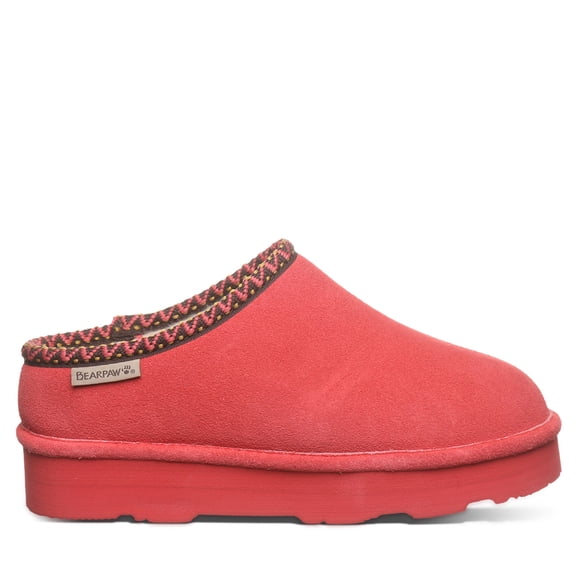 BEARPAW Women's Martis Guava Size 8 | Women's Shoe | Lightweight & Comfortable Indoor & Outdoor Slipper