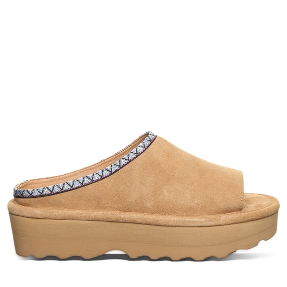 BEARPAW's Women's Navigate Iced Coffee Sandal Size 5 | Women's Sandal | Women's Shoes | Comfortable & Lightweight