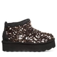thumbnail image 1 of BEARPAW Women's Retro Super Shorty Sequin Gold Sequin Boot Size 6, 1 of 8