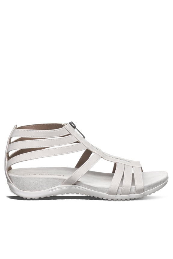 Women's Ronda White Size 7 | Women's Sandal | Women's Shoe | Comfortable & Lightweight